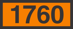 Pre-Numbered 1760 Orange Panel