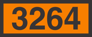 Pre-Numbered 3264 Orange Panel