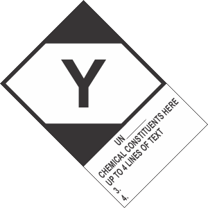 Custom Vinyl 4" x 6" Limited Quantity with Y with Description Strip